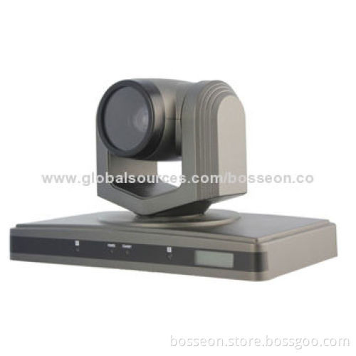 10x optical zoom 2.1 MP IR remote PTZ 1,080p HD conference room video camera